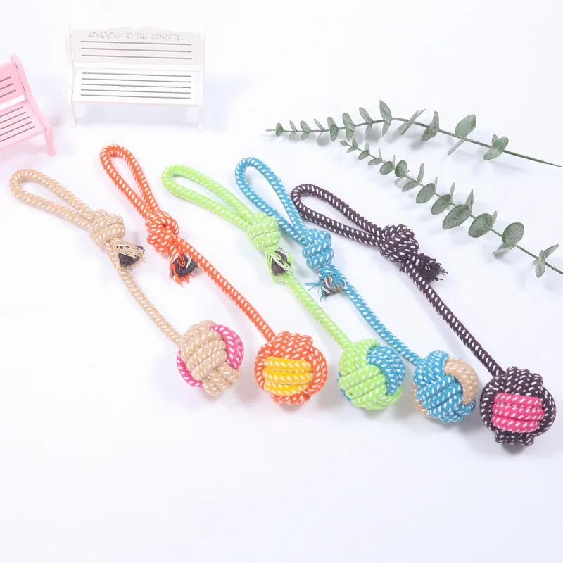 Interactive Cotton Rope  Dog Toy