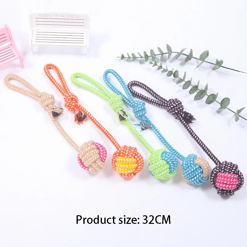 Interactive Cotton Rope  Dog Toy