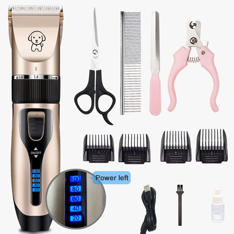 Pet Haircut Trimmer Shaver Set