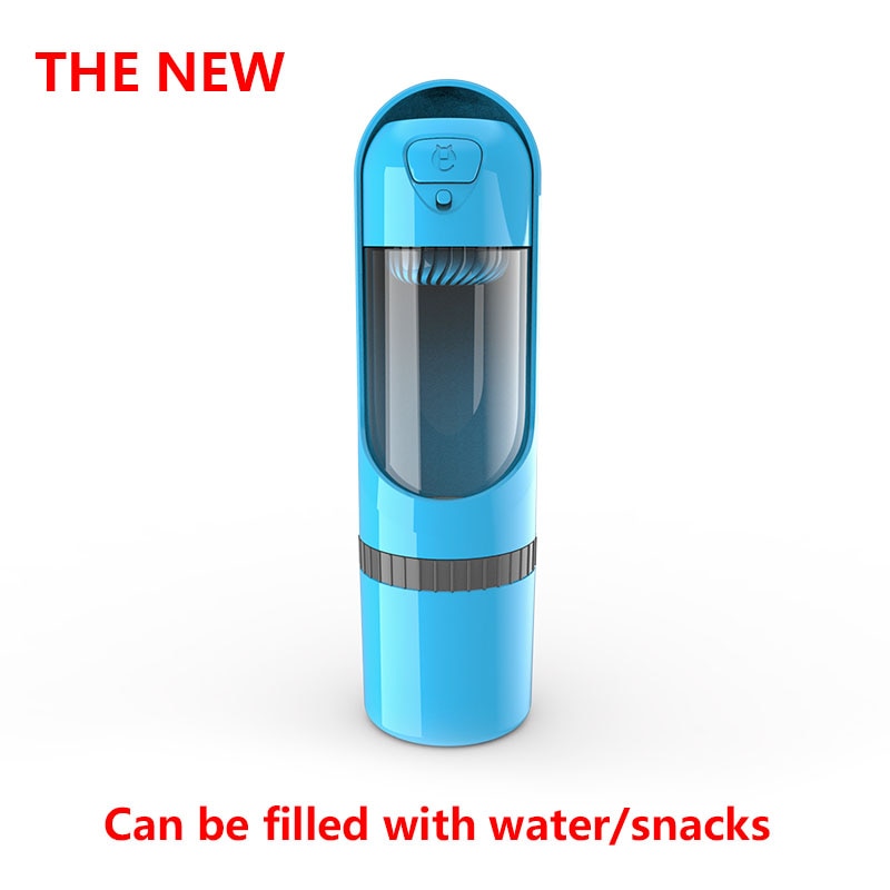 Pet Water Bottle With Food Container